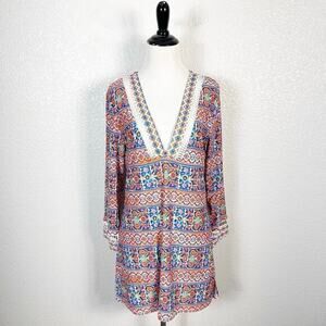 La Blanca‎ Womens Swim Cover Up Tunic Dress Beachy Resortwear Size Small